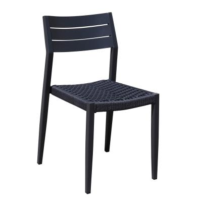 China Modern aluminum garden chair outdoor furniture KT4030 olifen rope outdoor chair outdoor stacking chairs for sale