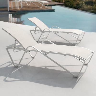 China KT Modern Factory Direct Commercial Aluminum Outdoor Patio Sun Convertible Lounge For Swimming Pool Hotel for sale