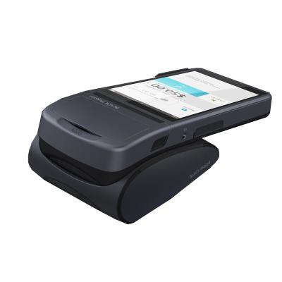 China 58mm Thermal Printer Connect To Android POS Terminal With 5.5 Inch Handheld POS 5.5