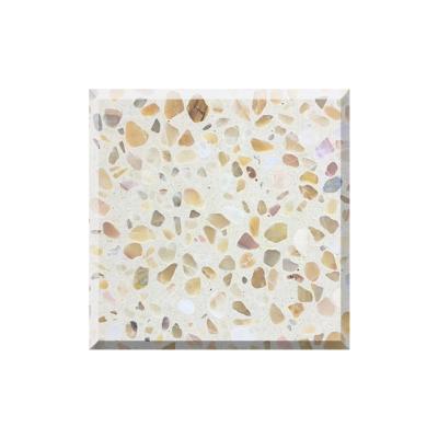 China China Modern Cheap Yellow Terrazzo Slab And Tile for sale