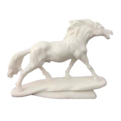 China Natural Jade Animal Statue Granite Handwork Indoor Sculptures For Sale for sale