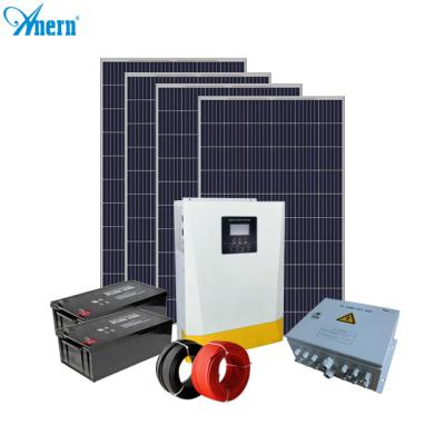 China Home Anern Off Grid 10kw Solar Complete Solar System for sale