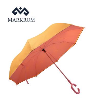 China American Style Umbrella Spare Parts Custom Reverse Umbrella Double Layer Umbrella for sale