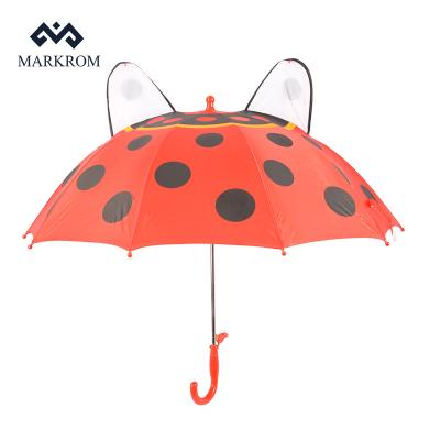 China All In 1 Promotional Umbrella Kids Upright Safe Umbrella With Ears for sale