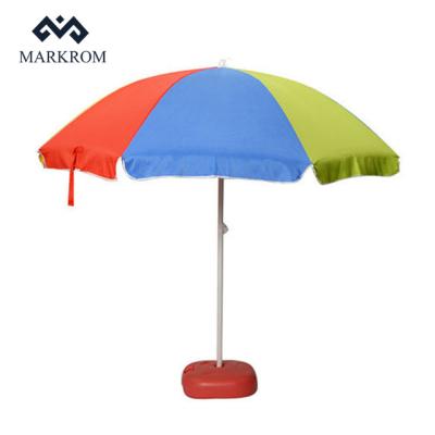 China Custom 8 Panels/6 Panels Printing Sun Outdoor Advertising Garden Beach Umbrella Custom Logo Umbrella for sale