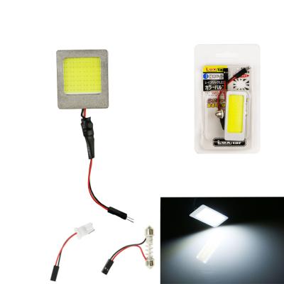 China Auto Car Dome Light Interior Reading 12V LED 18 24 36 48 SMD LED COB Panel T10 W5W Festoons C5W For Car Interior Dome Reading Bulb for sale