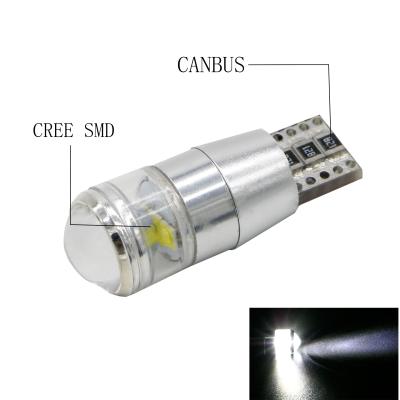 China Constant Current Canbus T10 LED CREE Side Beacon Light Beacon License Plate Light For Car Universal No Error for sale