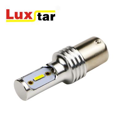 China New design 1806 aluminum canbus 6smd auto lamp led car rear light bulb 1156 for sale