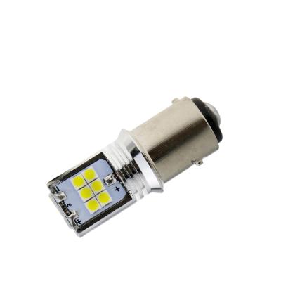 China car 12v p21w ba15s 1156 high intensity automotive turn signal light led bulb ac for sale