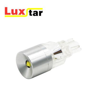 China Factory supply luxstar aluminum led new car light t15 4smd led bulb brake signal turn light super light 12V for sale