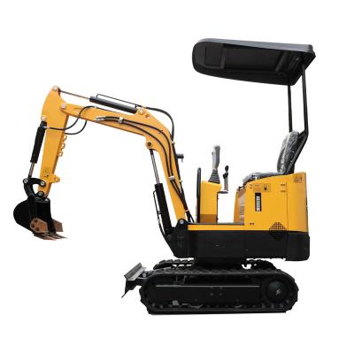 China Building Material Shops Favorable Farm Garden Price Crawler Excavator 1 Ton Mini Digger Agricultural Machinery For Greenhouse for sale