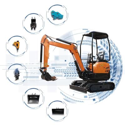 China Garment Shops Professional 1.8 Ton For Sale China Expert Mini Excavator With CE Certificate for sale