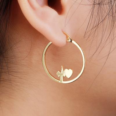 China CLASSIC Wholesale Elegant Jewelry Earring Copper Platinum Earrings Earring Copper for sale