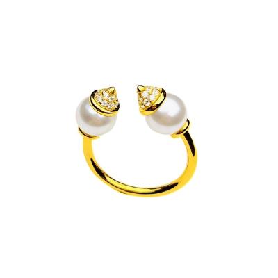 China CLASSIC Gold Wedding Rings 4.0G Sterling Silver Rings Jewelry Women Fine Jewelry Rings for sale