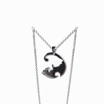 China 6.9G China CLASSIC White Suppliers New Arrival Puzzle Ladies Necklace Best Selling Charms for sale