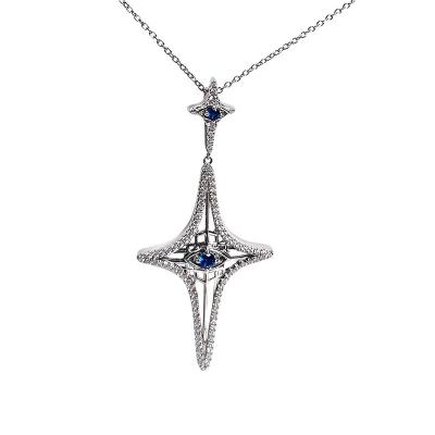 China 9.55G China Best Selling Cute Nano Star Necklace Pendant CLASSIC Gold Suppliers Products for sale