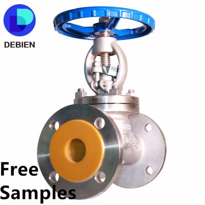 China DEBIEN API General Stainless Steel Flanged Heavy Duty Globe Valves for sale