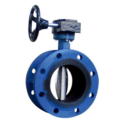 China DEBIEN low price DN50 9 inch stainless steel flange handle butterfly valves general wafer connection for sale