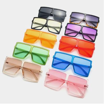 China Hot Selling Square Large Frame, Square Oversized Glasses Shape Customs Protection Shade Sunglasses for sale