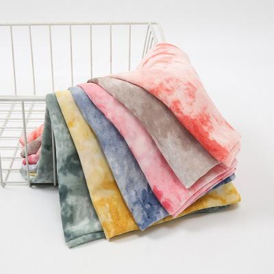 China Cotton Malaysia Muslim Women Scarves , Fashion Tie Dye Printed Chiffon Hijab Scarf for sale