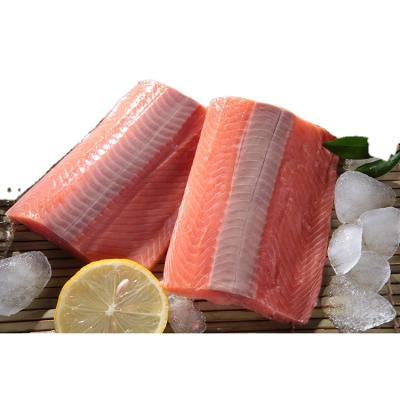 China NATURE Salmon Skinless Bonless Portions/Fillets Best Premium Quality Frozen Pink for sale