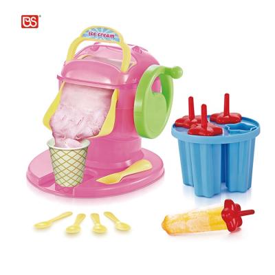 China Play Toy Set New Design Diy Educational Role Making Functions Juice Ice Cream Set Plastic Educational Makeup Toy Pretend Play Kitchen Toys for sale