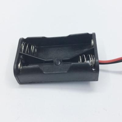 China De pp battery holder side by side 3V 2AAA pp for sale