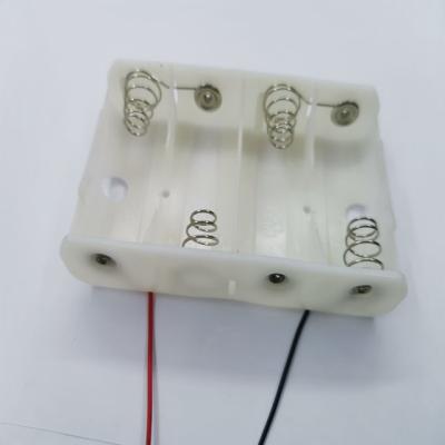 China PP 6V 4C PP With Lead Wire Battery Holder for sale