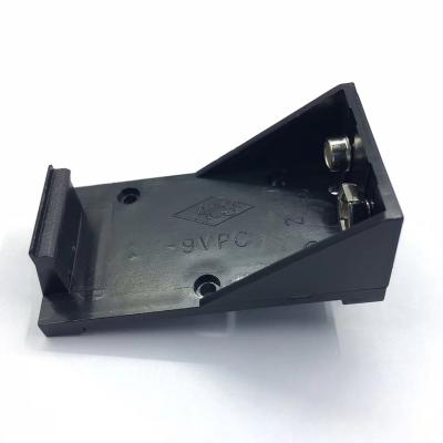 China 9V Single Cell ABS ABS With PC Pin Battery Holder for sale