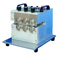 China PCB Separator Machine For LED PCB Depanelizer With Six Blades PCB Cutter for sale