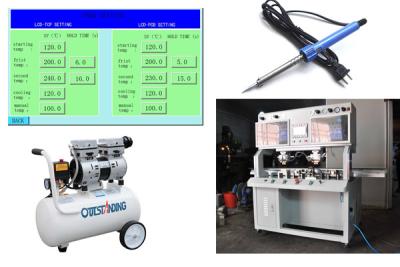 Κίνα Δύο CCD συνδέοντας μηχανή ΕΤΙΚΕΤΤΏΝ COF LCD καμερών για την επιτροπή TV 12 - 100 ίντσας LCD προς πώληση