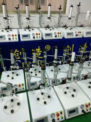 China Adhesive Glue Dispenser Robot For LED Bulb Cap B22 Production Assembly LIne for sale