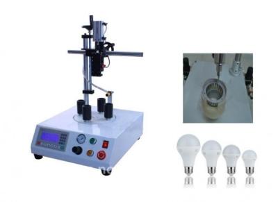 China Adhesive Glue Dispensing Machine For Bulb Cap B22 E7 Production Assembly for sale