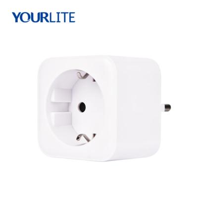 China Power Consumption Measurement Wi-Fi EU Plug Socket for sale