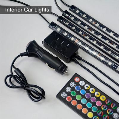 China Wi-Fi+Bluetooth double mode, Smart Interior Car LED Lights(Dream Color),Music Sync,Alexa,Google for sale