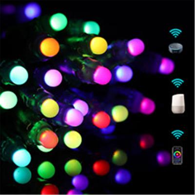 China Smart String Lights RGBIC for Christmas Tree Outdoor RGB Xmas Fairy Light Holiday Pixel Light for sale