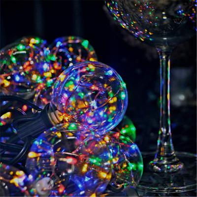 China Smart String Light Globe Bulb Patio Light RGB Outdoor Holiday Party Lights for sale