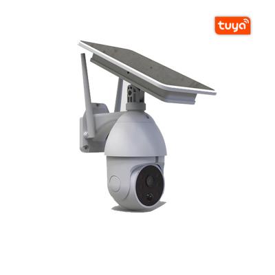 China 1080P PTZ Wifi Solar IP Camera Outdoor Surveillance Waterproof CCTV Camera Smart Home Two-Way Voice Battery Long Standby for sale