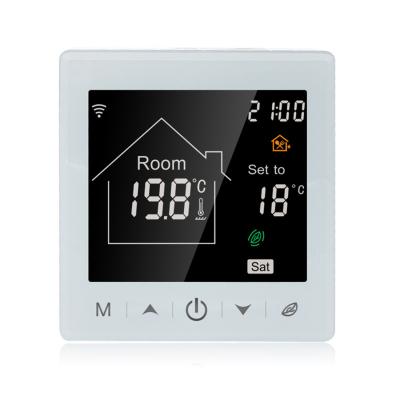 China R9W.703 Original Manufacturer LCD 3A Programmable Smart Wi-Fi Water Heating Thermostat Working with Alexa and Google for sale