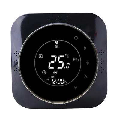 China Smart WiFi programmable heating thermostat LCD touch screen digital indoor heating wireless controller for sale