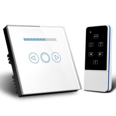 China Uk/eu Type 1 gang Touch Smart Mobile Control Voice Control Touch Zigbee Smart Switch for sale