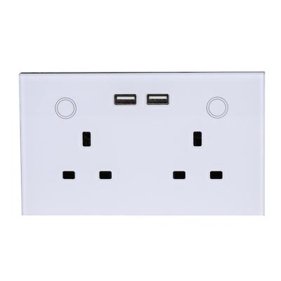 China Smart Home Uk Socket Wifi Wall Socket With Usb Socket Charger/wifi Wall Socket Uk/smart Wifi Wall Outlet for sale