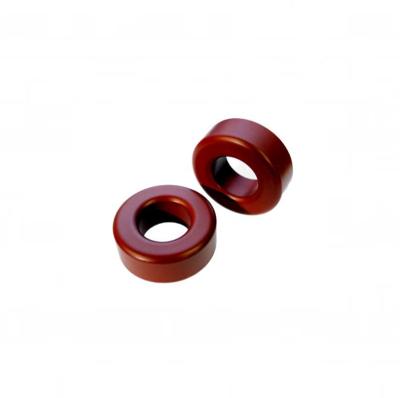 China Iron Powder Core Iron Core Ring Red Gray Magnetic Ferrite Electronic Material Frequency for sale