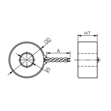 China Household Appliances Switching Power Supply China Factory 5 Amp Mini Split-core AC Current Transformer Sensor for sale