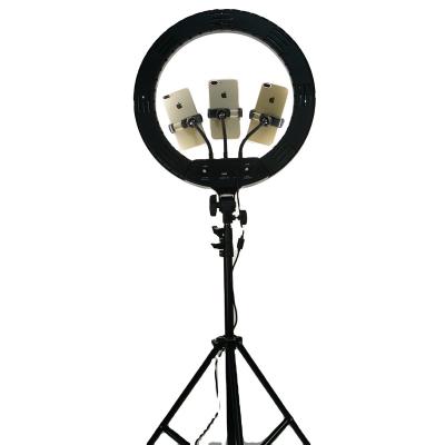 China High Quality Professional PORTABLE 18 Inch Ring Light Phone Camera Tripod with Tripod Stand for sale