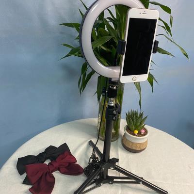 China Hot-selling PORTABLE 8 Inch Selfie Led Ring Light With Tripod Stand For Live Stream Makeup Youtube Video for sale