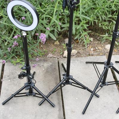 China Professional Light Weight 200cm Light Weight 200cm Portable Photography Tripod Light Stand Portable Photo Studio Tripod For Ring Light for sale