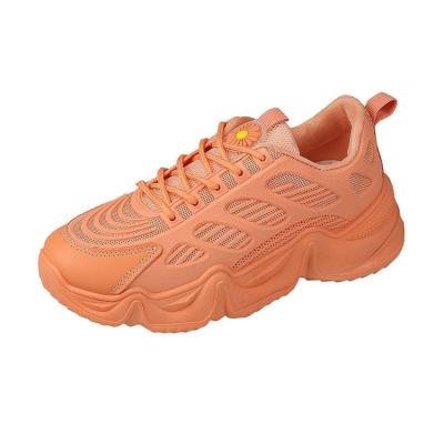 China Wholesale Fashion Trend Low Price Multifunctional Sports Sneakers Ladies Thicksoled Breathable Casual Shoes for sale