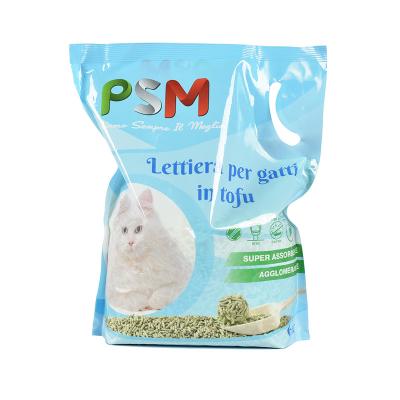 China Tofu Kitty Cat Litter Superior Odor Control Viable Stocking Detecting Natural Non-Clumping Cats Smear Non-Stick Absorbent Top Dustproof for sale