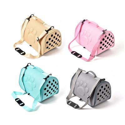 China Dogs Cats Pets Travel Dog Carrier Bag Adjustable Pet Carrier For Cat Dogs Shoulder Bags Pug Puppy Dog Box Pet Supplies Small Cats Gently for sale